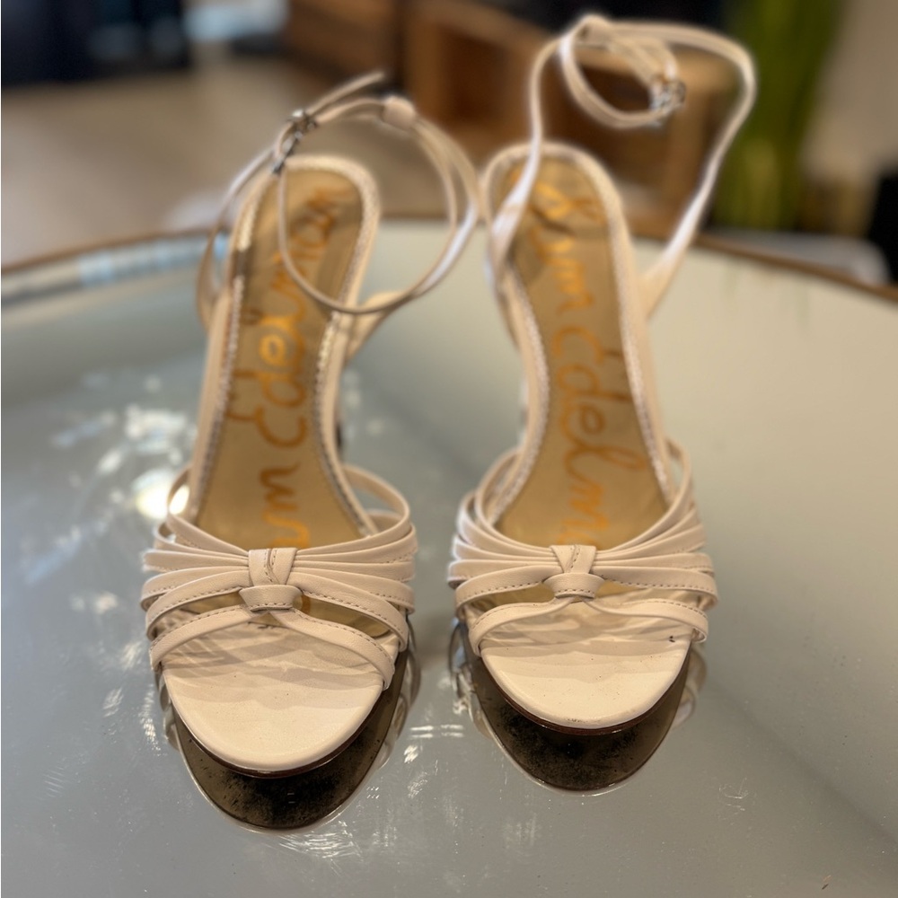 Sam Edelman Cream Women's Sandals